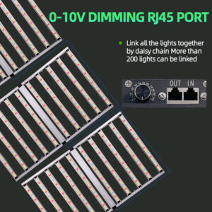 HB1000 10 Bars 1000W LED Growing Lights